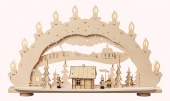 3D Bogen - "Skihütte - Räucherhaus"