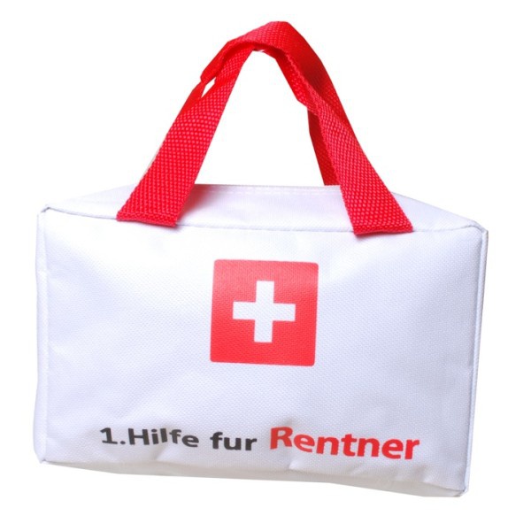 Tasche "1. Hilfe für Rentner"