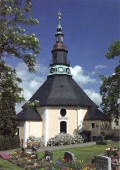Ansichtskarte Seiffener Kirche 0807