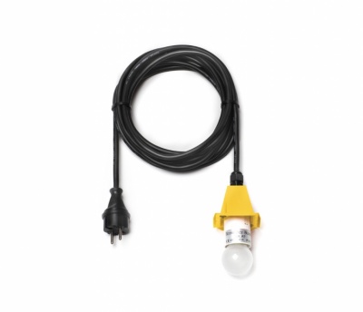 Kabel - Außenbereich 10m A4 - A7 gelb LED