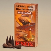 Räucherkerzen Knox, Schokolade