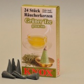 Räucherkerzen Knox, Grüner Tee